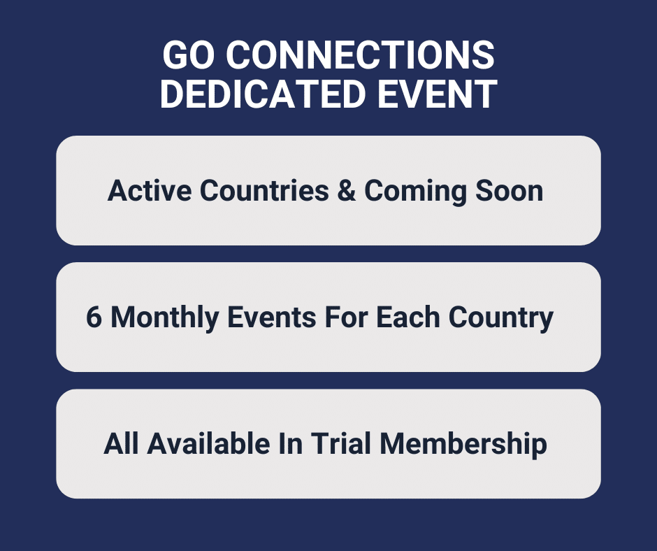 Go Connections Dedicated Events